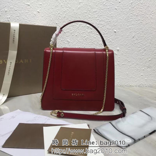 BVLGARI寶格麗 專櫃新款 原單品質 蛇頭扣環 手提單肩斜挎包 可拆卸肩帶 38329 FYD1162